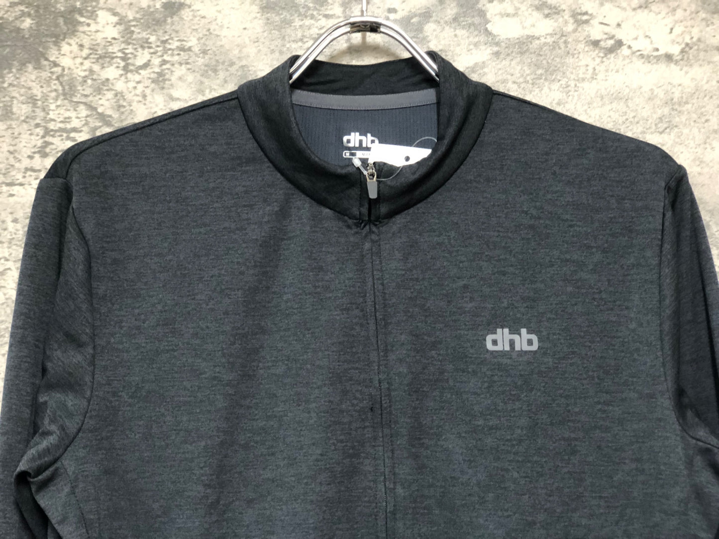 JB380 dhb 長袖 サイクルジャージ グレー M