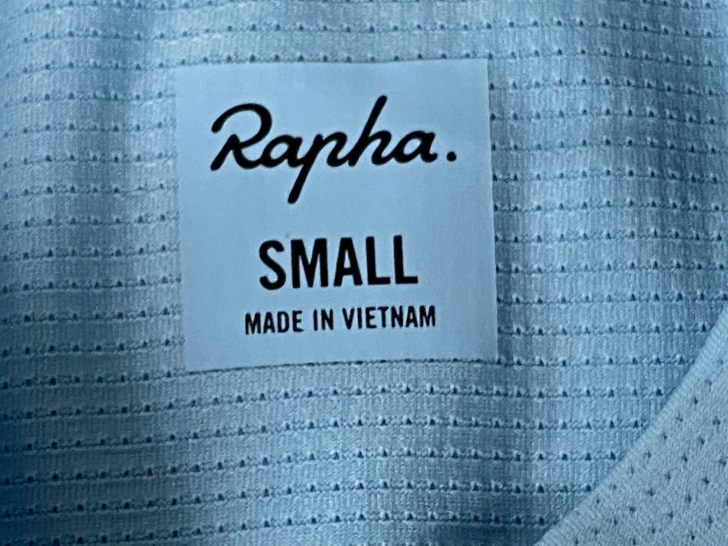 IN308 ラファ Rapha FLYWEIGHT JERSEY 半袖 サイクルジャージ 水色 S