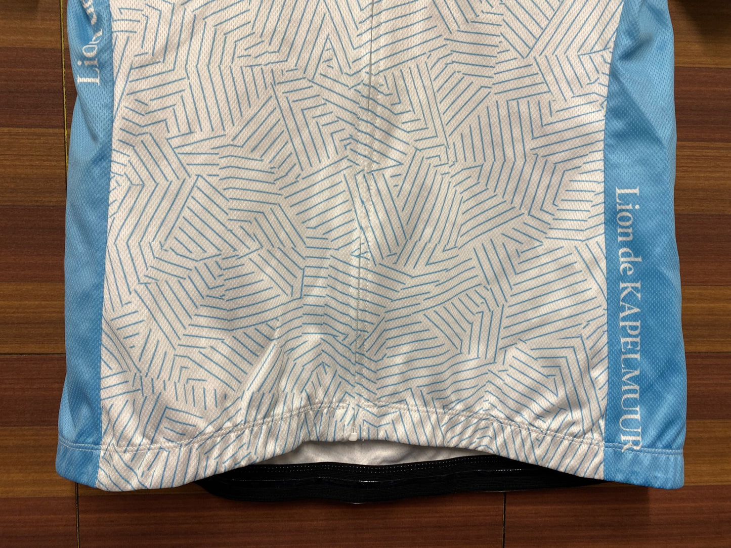 IM469 リオンドカペルミュール Lion de KAPELMUUR 半袖 サイクルジャージ 38 白