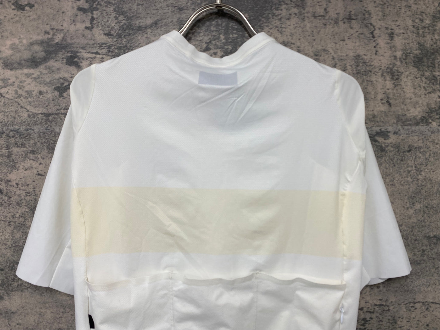 JC426 パスノーマルスタジオ Pas Normal Studios | Men's Solitude Jersey 半袖 サイクルジャージ オフホワイト M