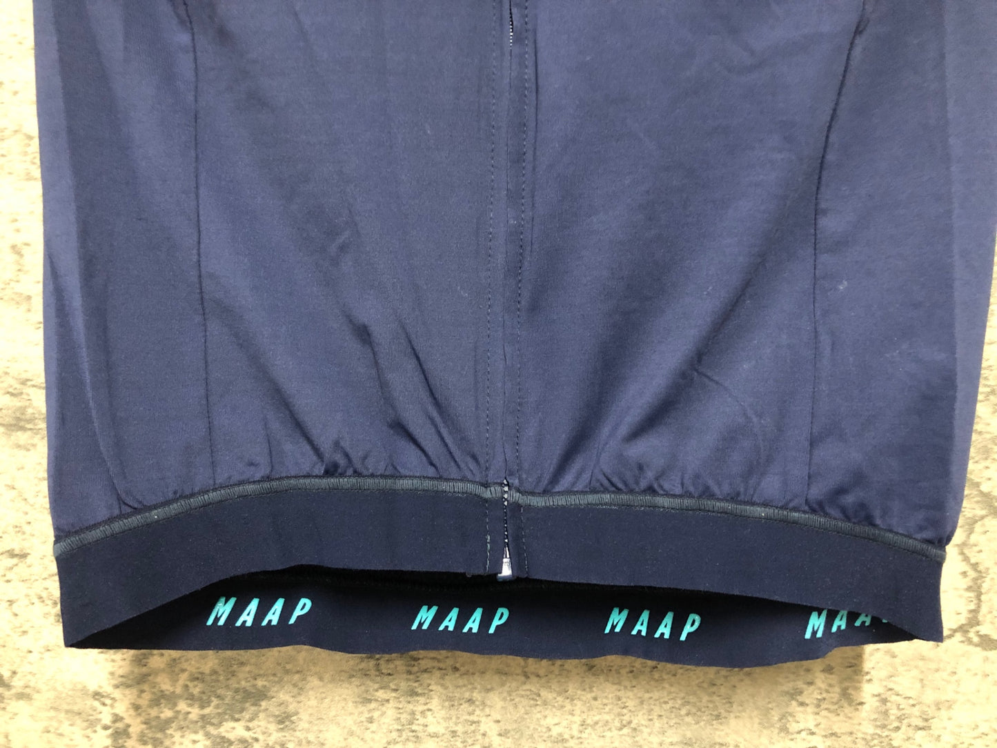 IZ919 マープ MAAP PRO FIT JERSEY 半袖 サイクルジャージ 紺 S