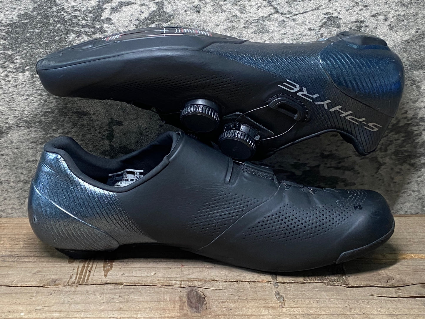 IW989 シマノ Shimano S-PHYRE SH-RC903M ビンディングシューズ EU39.5 ブラック
