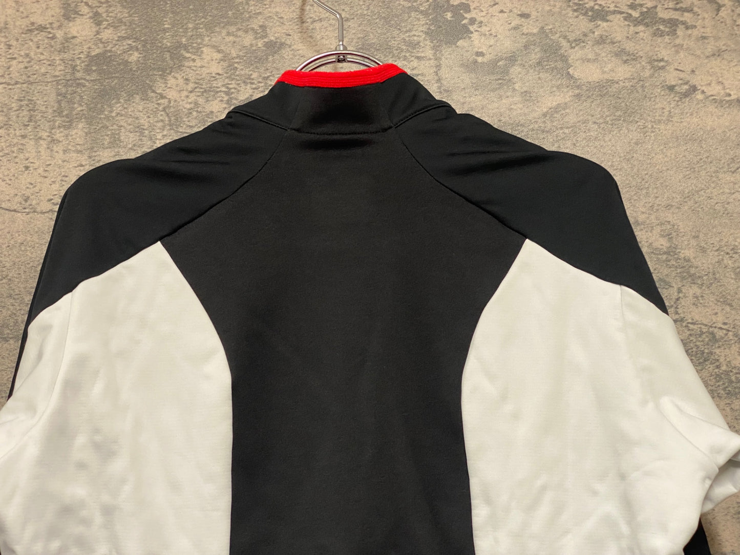 JC091 シマノ SHIMANO ACCU3GR 長袖 サイクルジャケット 黒 白 L