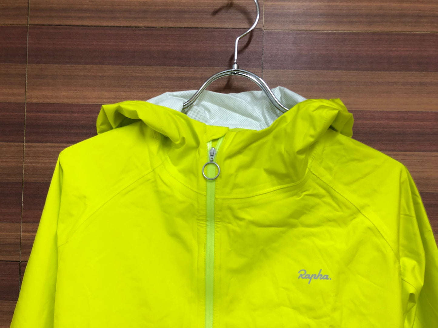 HV424 ラファ Rapha HOODED COMMUTER JACKET 長袖 サイクルジャケット 黄色 S