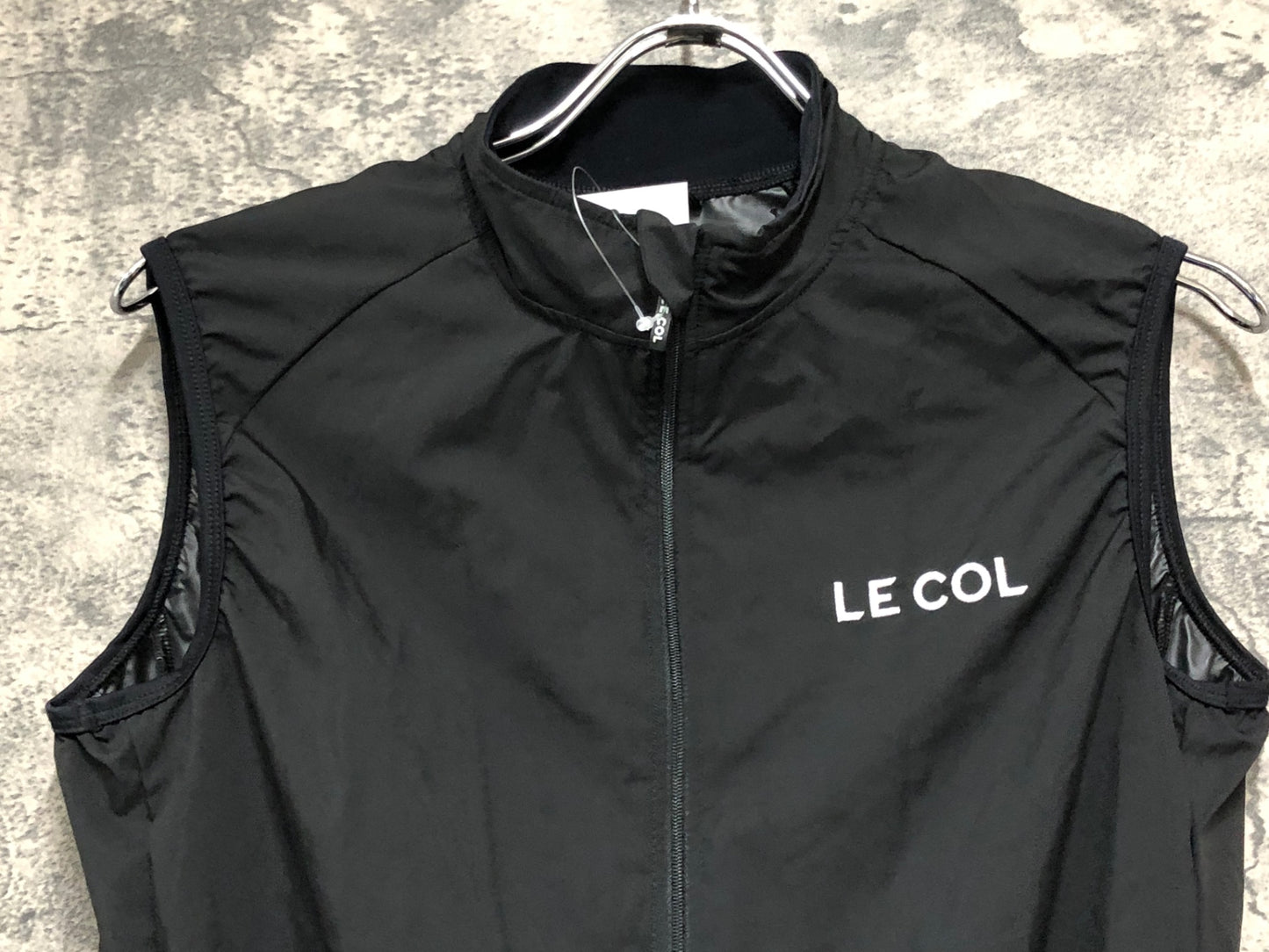 JB369 ルコル LE COL サイクルベスト ジレ 黒 S