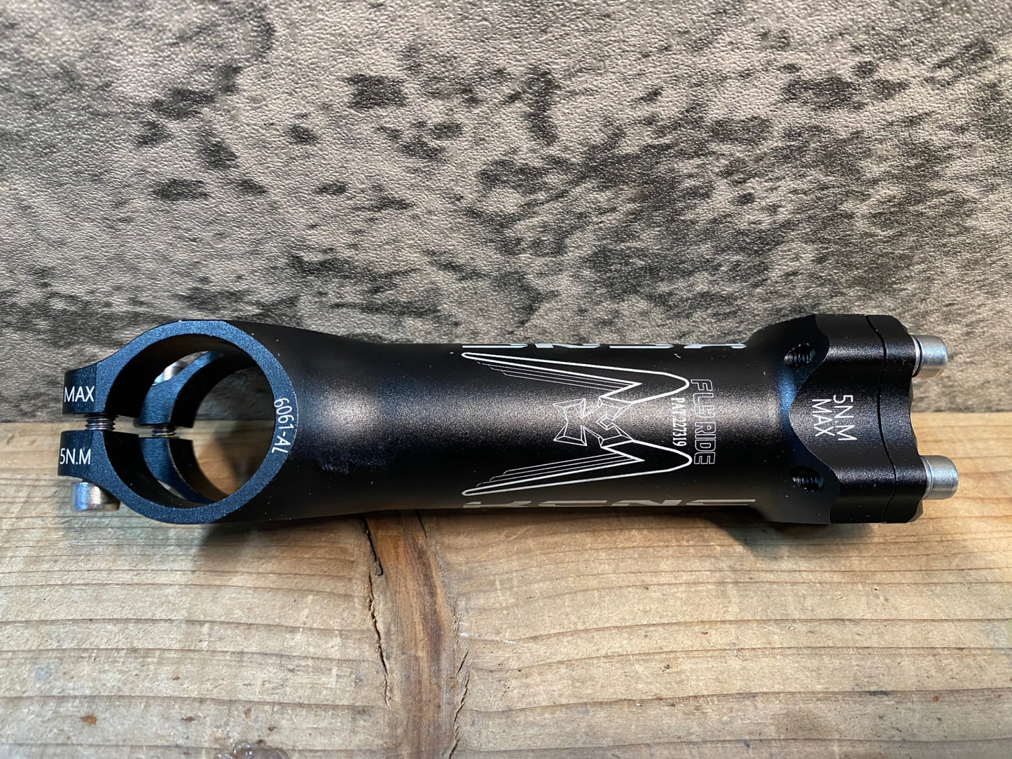 IY096 KCNC FLYRIDE アルミ ステム 黒 120mm Φ25.4 OS