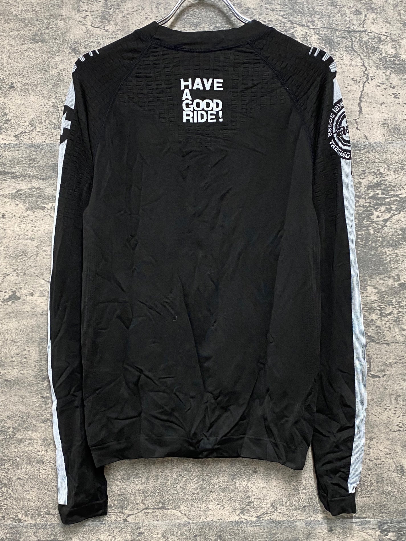 JB292 アソス assos SKINFOIL 3.4 長袖 ベースレイヤー 黒 SIZE1 EARLY WINTER