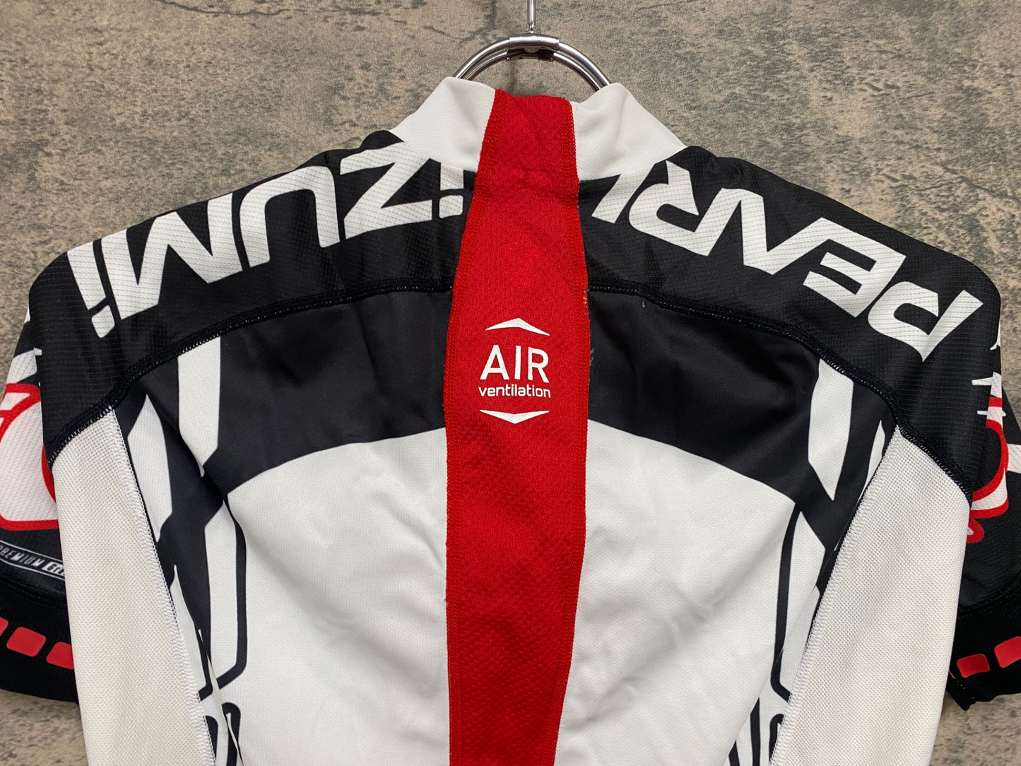 JD269 パールイズミ PEARL iZUMi 半袖 サイクルジャージ 黒 白 赤 S