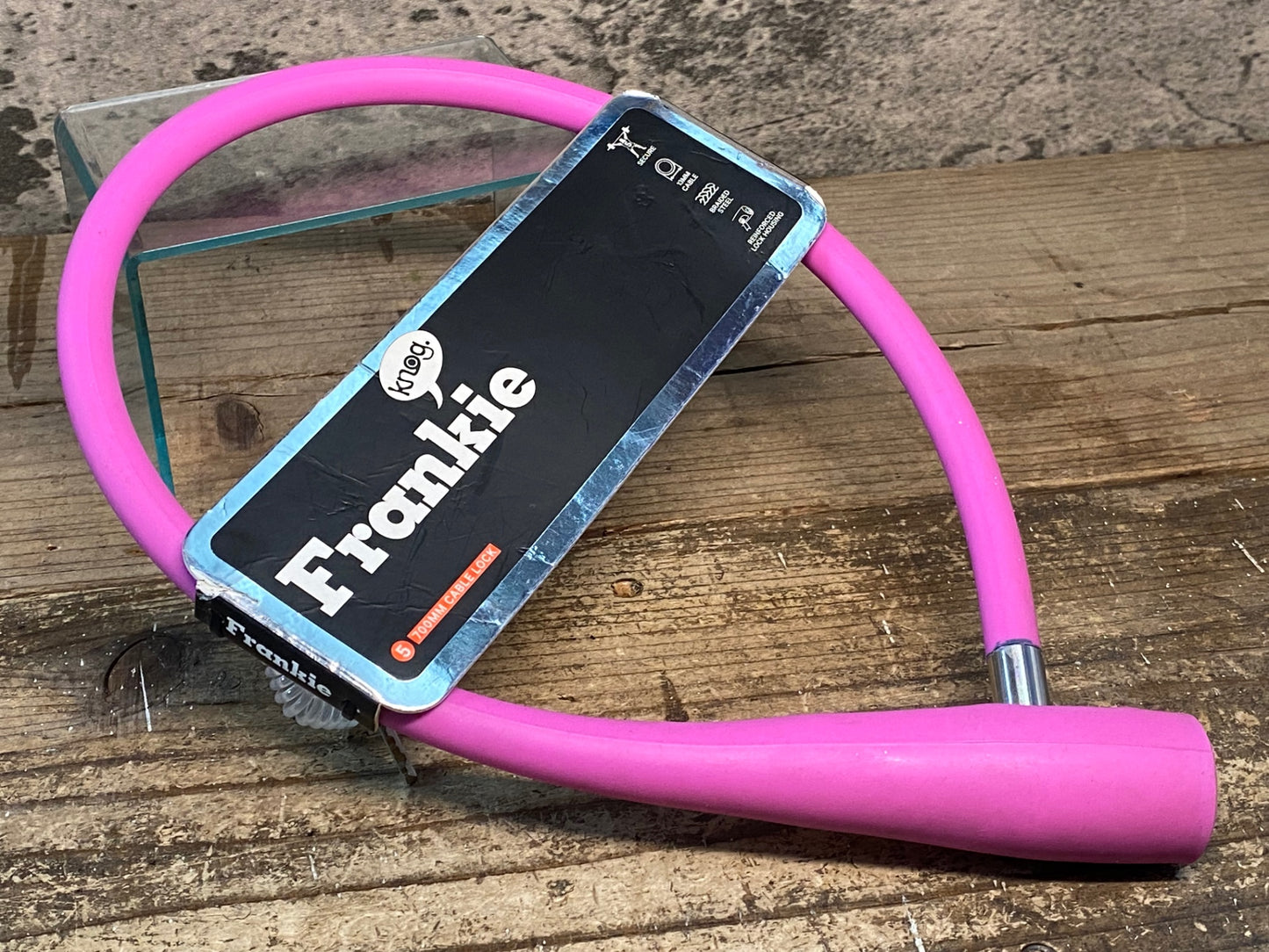 IL039 ノグ knog フランキー Frankie ケーブルロック 紫