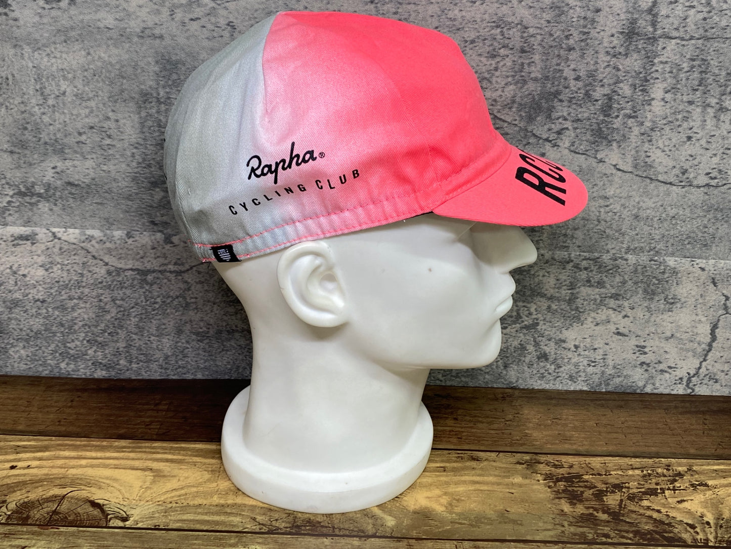 IO929 ラファ Rapha RCC MEMBERSHIP CAP サイクルキャップ ピンク グレー ワンサイズ