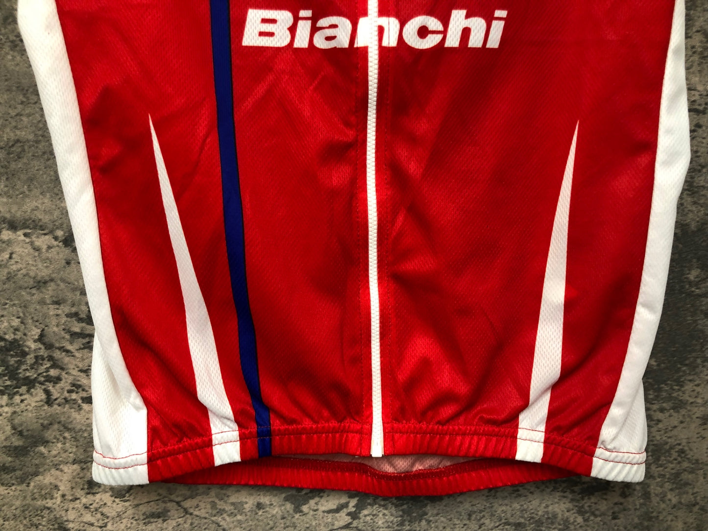 IW330 モア MOA 半袖 サイクルジャージ ビアンキ サイズ3 赤白