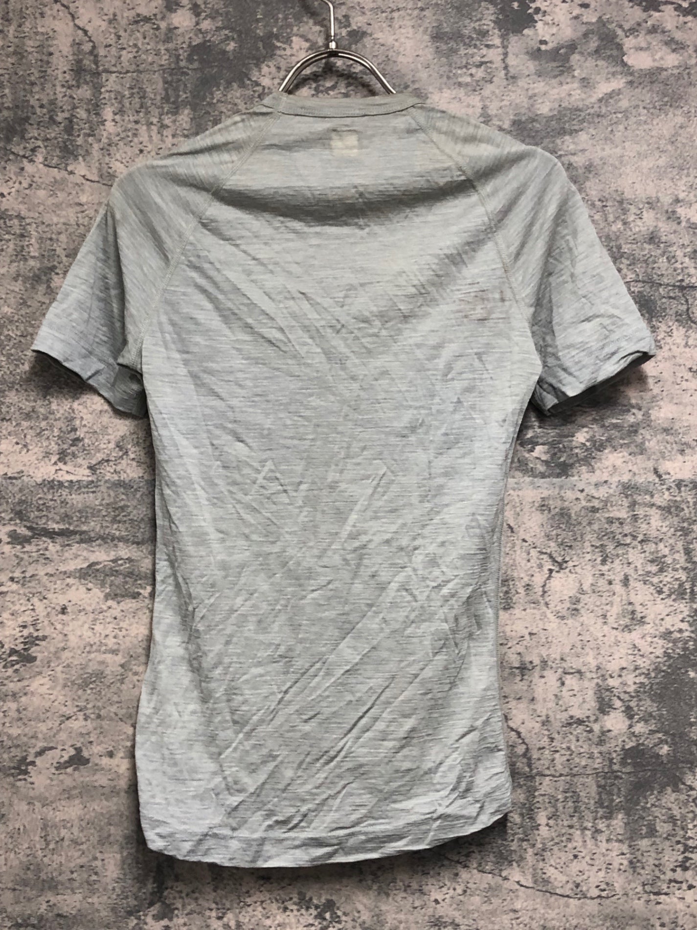 IS748 ラファ Rapha MERINO BASE LAYER 半袖 ベースレイヤー ブルーグレー XS