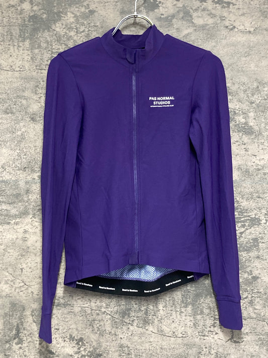 IY161 パスノーマルスタジオ PAS NORMAL STUDIOS 長袖 サイクルジャージ S パープル