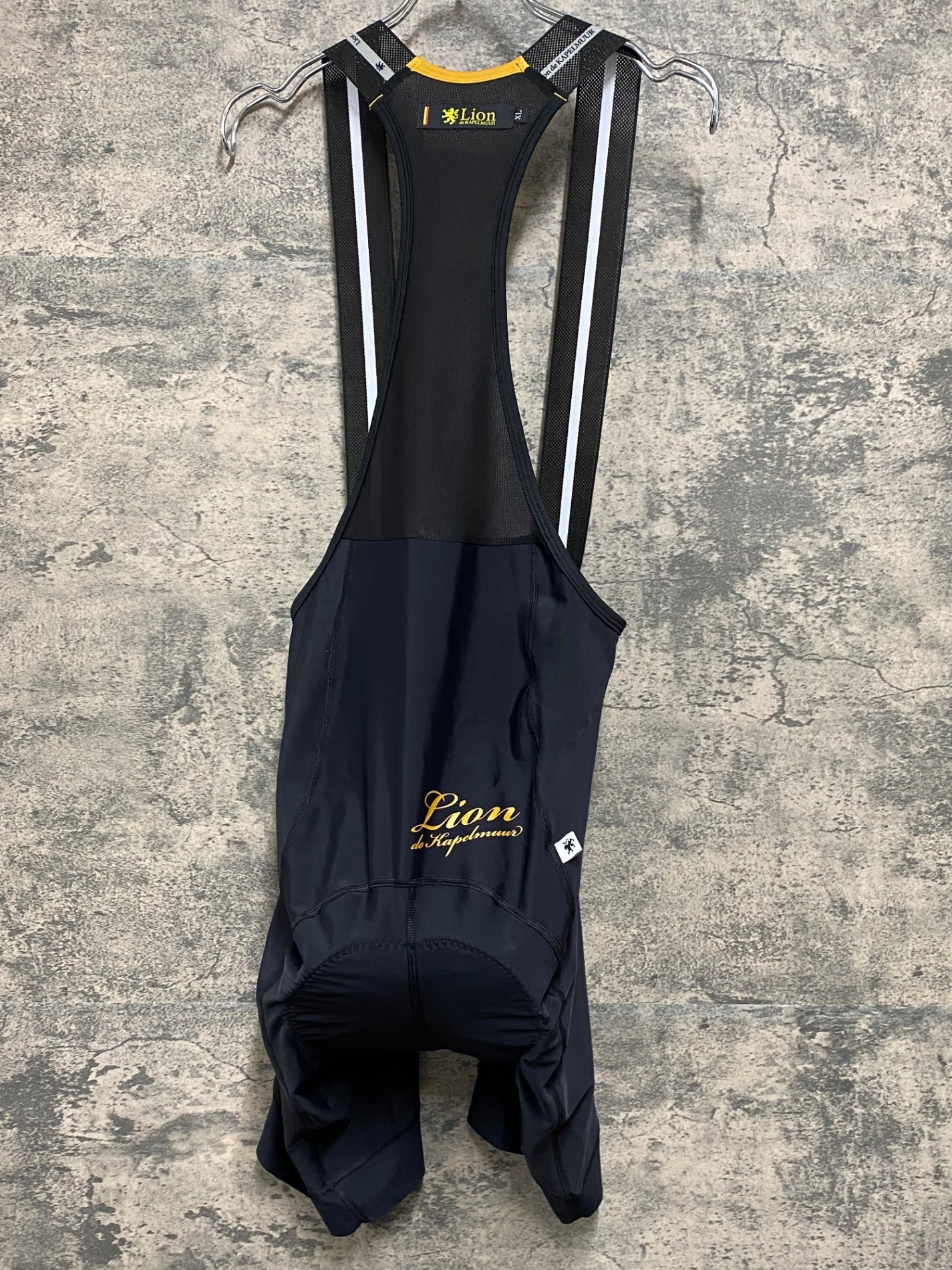 JB020 リオンドカペルミュール Lion de KAPELMUUR ビブショーツ 黒 XL