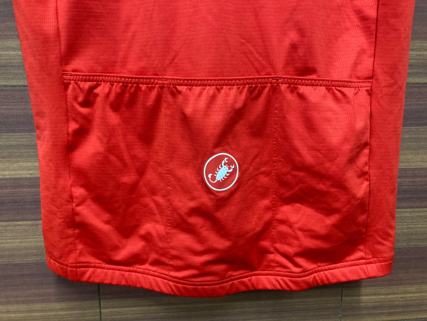 IP788 カステリ castelli ROSSO CORSA PRO THERMAL MID VEST サイクルベスト ジレ 裏起毛 L