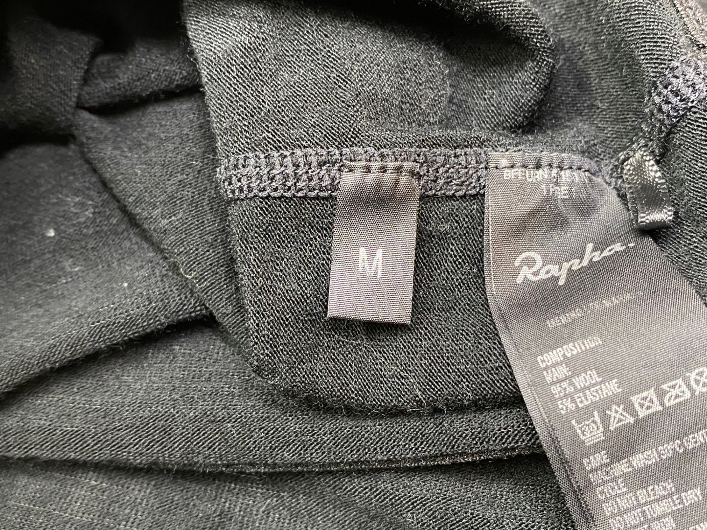 JC631 ラファ Rapha メリノ レッグカバー 黒 M