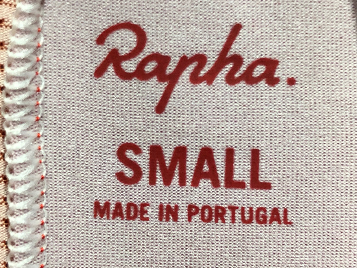 IT315 ラファ Rapha HIDDEN LEAVES SOUPLESSE JERSEY 半袖 サイクルジャージ 赤 S