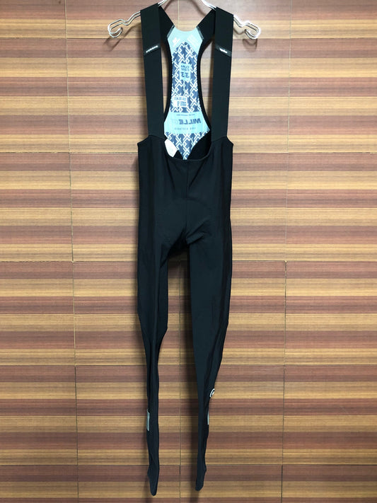 IM335 アソス assos ミレ MILLE GT WINTER TIGHTS ビブタイツ 裏起毛 黒 M
