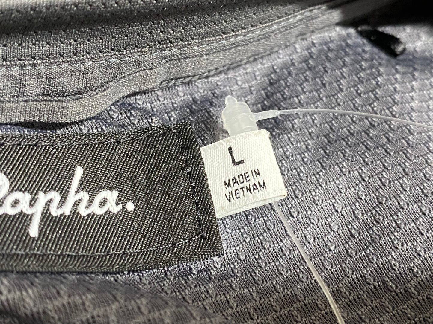 JB824 ラファ Rapha TECHNICAL T-SHIRT 半袖 Tシャツ グレー スレ ほつれ L