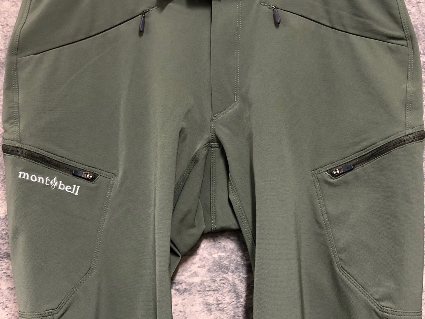 JC969 モンベル mont-bell サイクルパンツ カーキ M