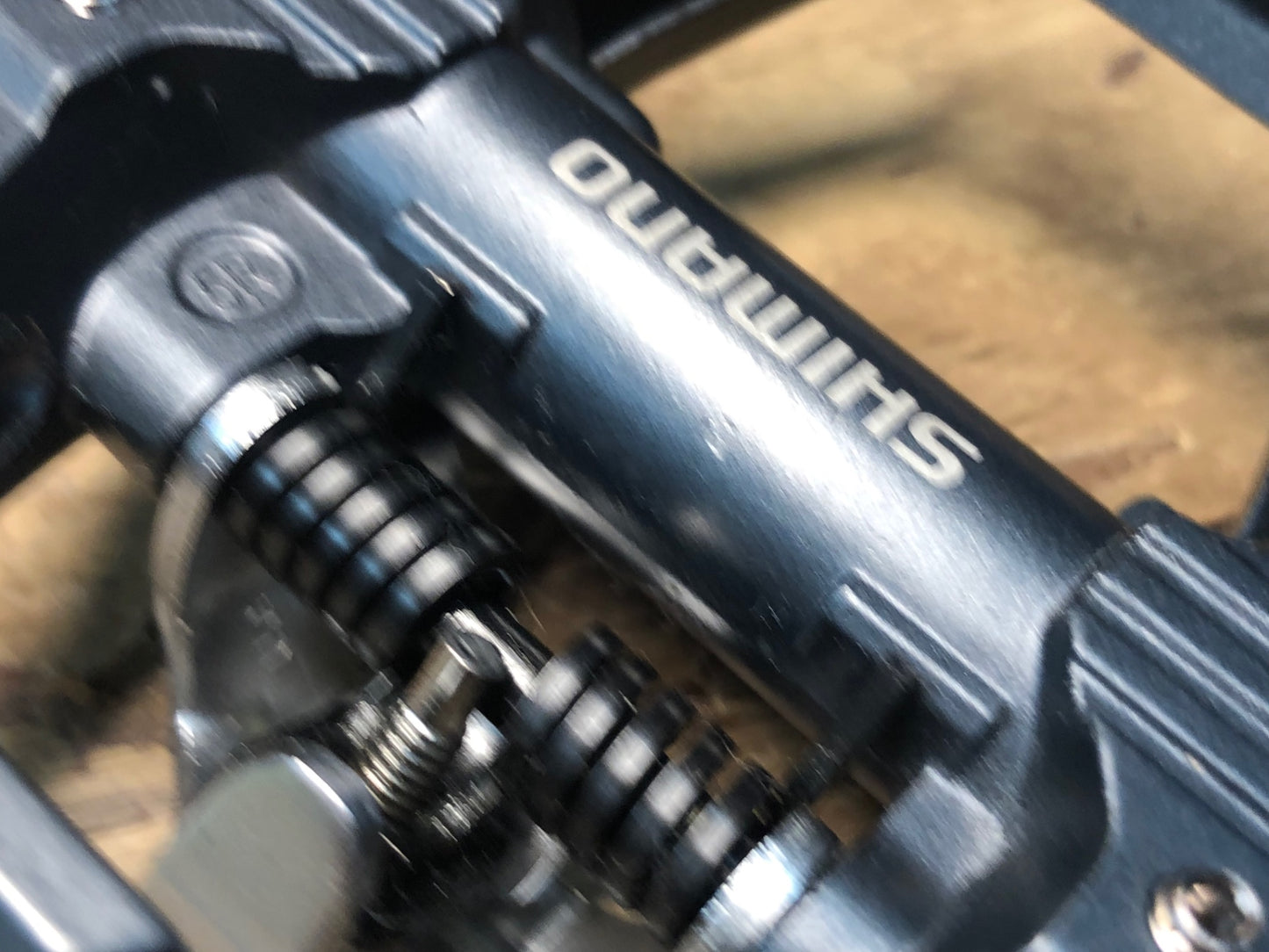 IF428 シマノ SHIMANO PD-EH500 ビンディングペダル SPD 片面フラット ※回転スムーズ