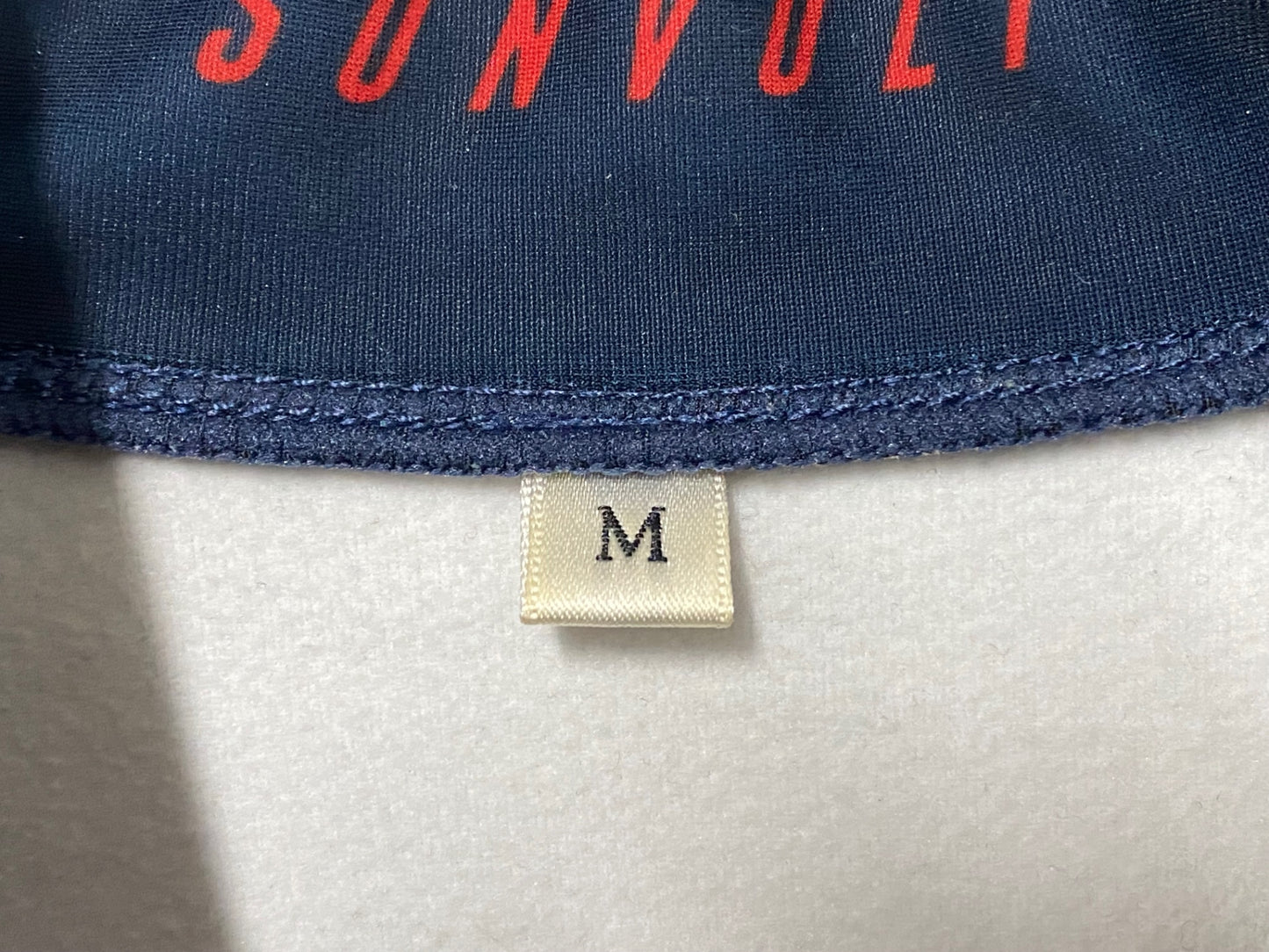 IY544 サンボルト SUNVOLT 長袖 ワンピース セパレート 裏起毛 紺 M