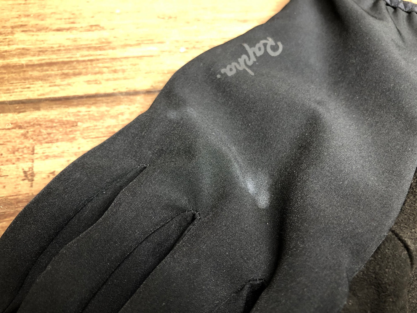 HZ200 ラファ Rapha ウィンターグローブ 黒 サイズ不明 裏起毛 ※スレ