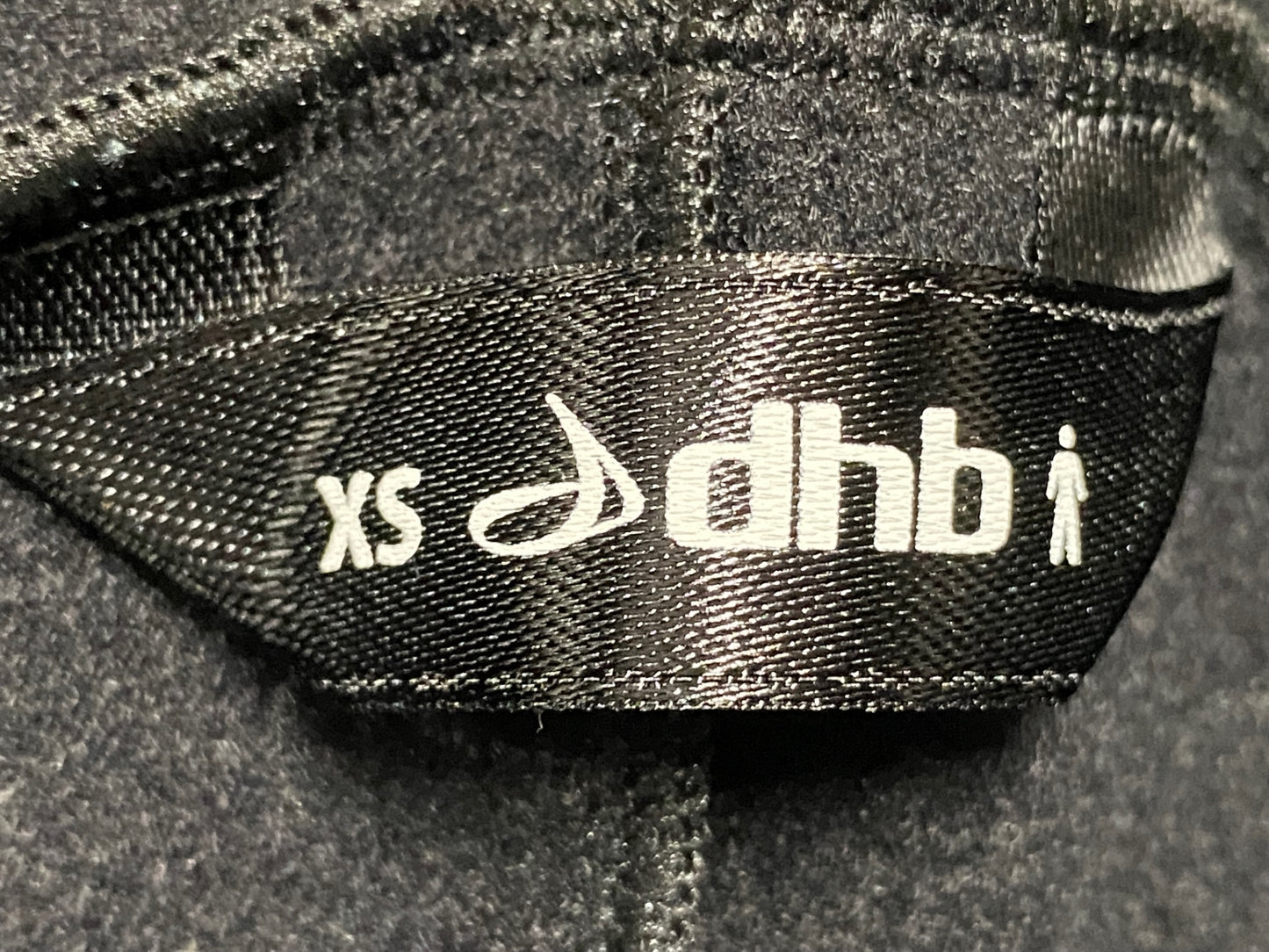 JB589 dhb ビブタイツ 黒 XS 裏起毛