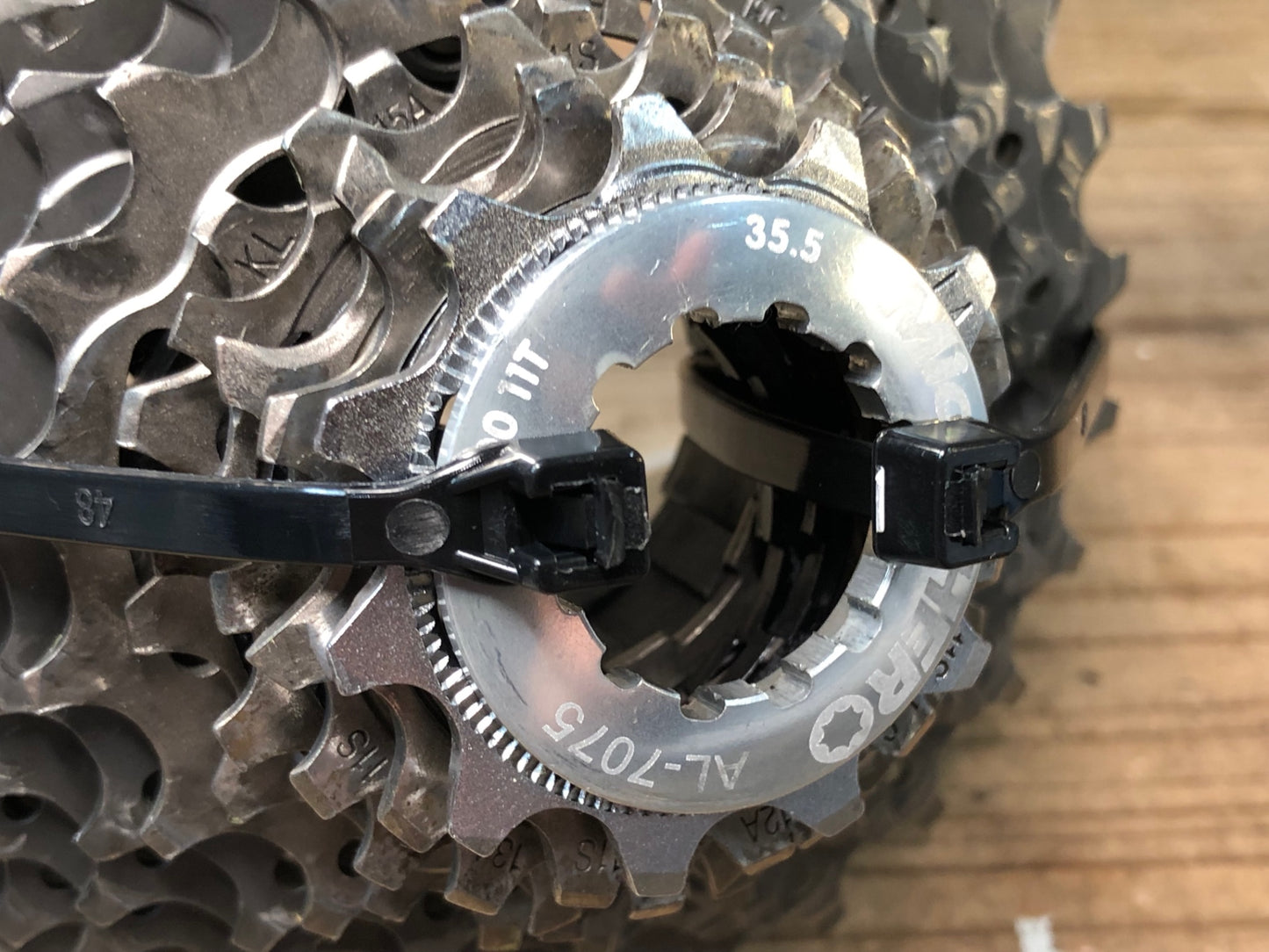 JB276 シマノ SHIMANO デュラエース DURA-ACE CS-9000 スプロケット 11-28T 11S ロックリング社外