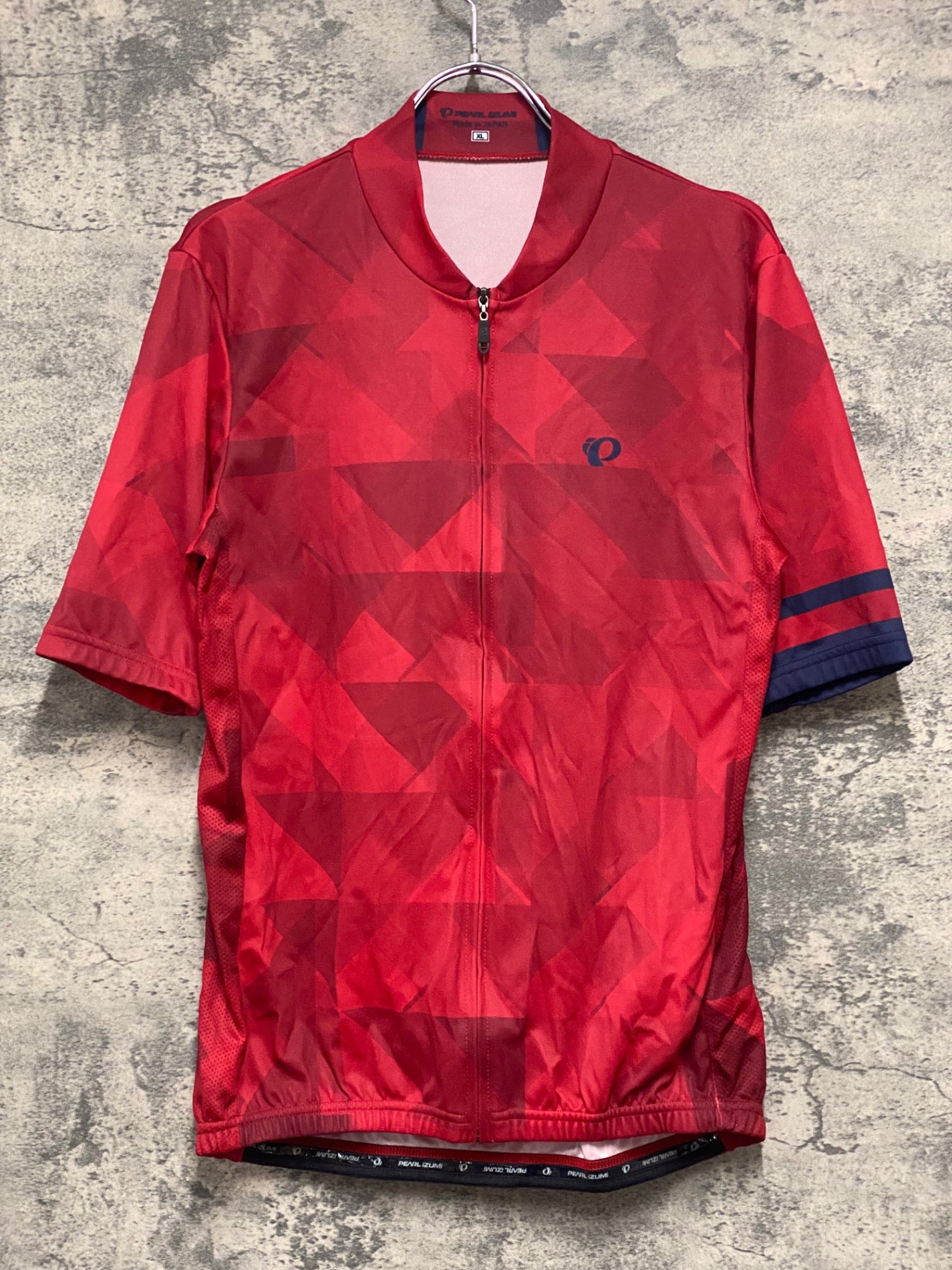 IZ515 パールイズミ PEARL iZUMi 半袖 サイクルジャージ 赤 XL