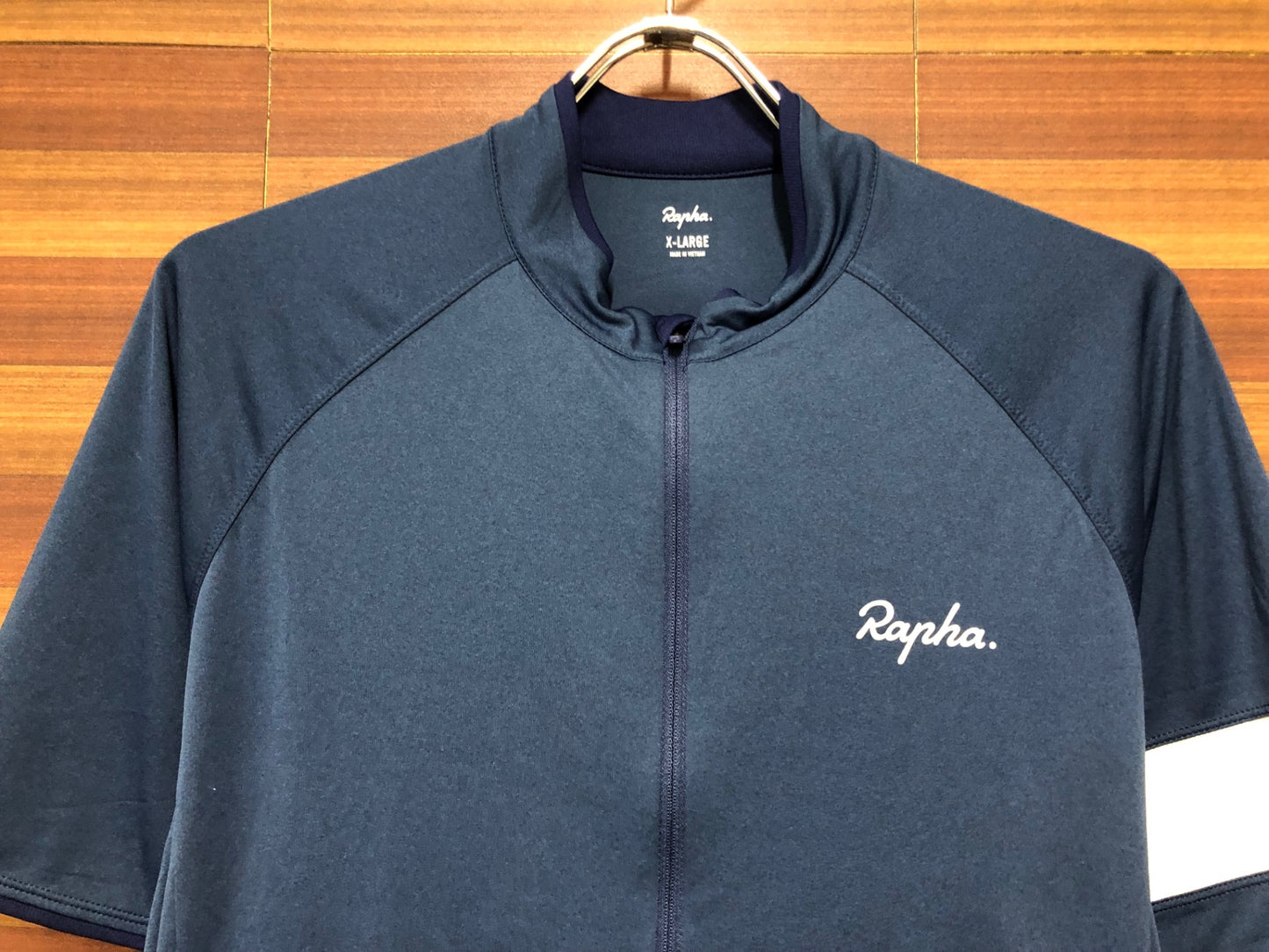 IK627 ラファ Rapha CORE JERSEY 半袖 サイクルジャージ 紺 XL