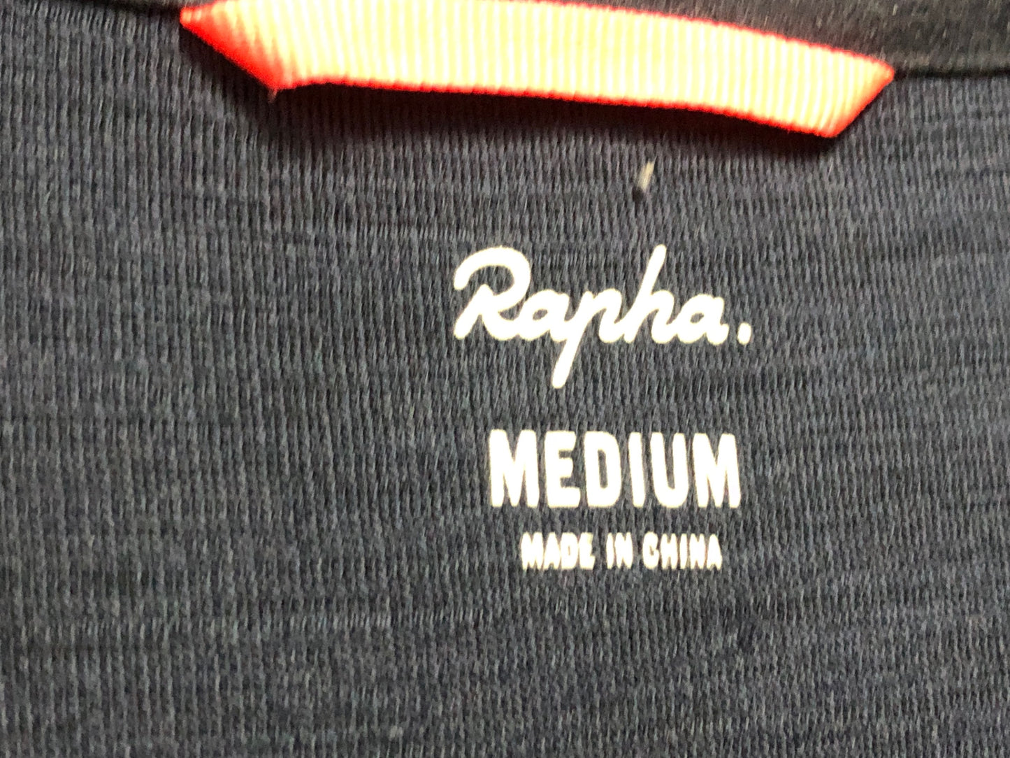 IL461 ラファ Rapha BREVET LONG SLEEVE JERSEY 長袖 サイクルジャージ 紺 M