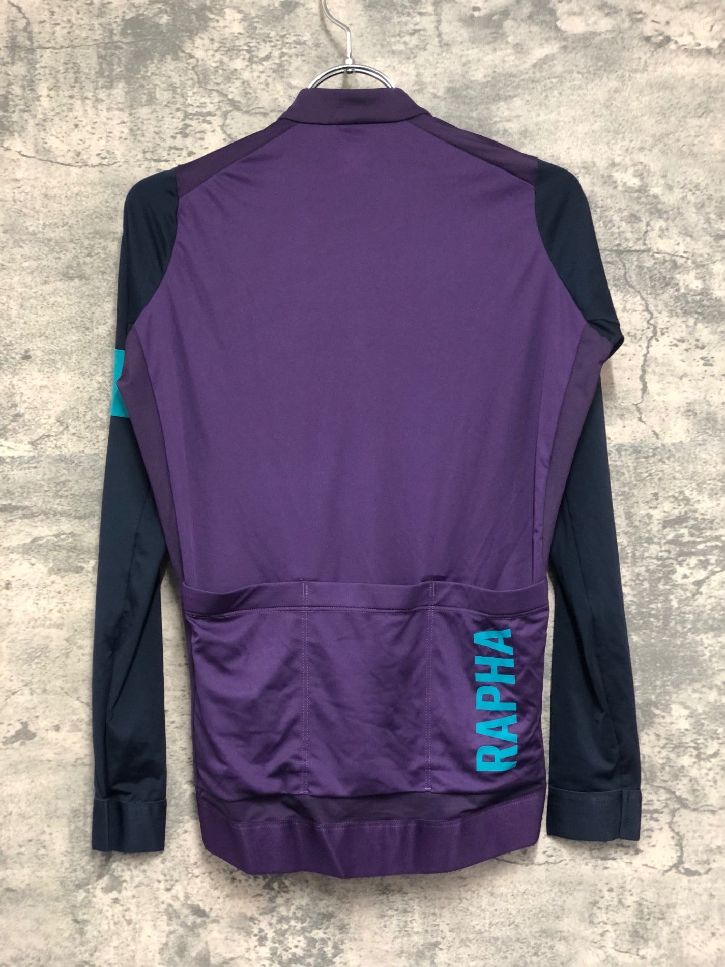 IX102 ラファ Rapha PRO TEAM LONG SLEEVE TRAINING JERSEY 紫 紺 S