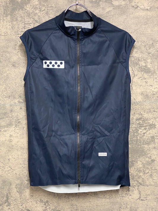JB497 ペドラ Pedla サイクルベスト ジレ 紺 S