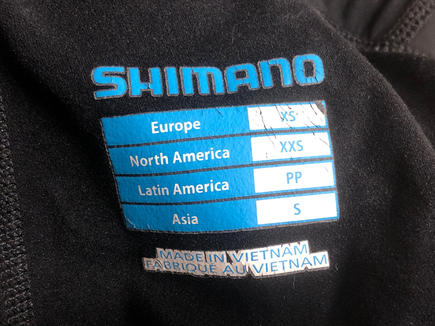 IY183 シマノ SHIMANO レーサータイツ 黒 S 裏起毛