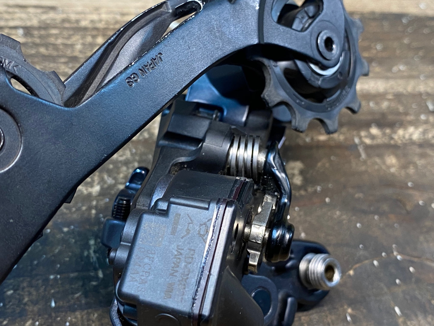 IY076 シマノ SHIMANO アルテグラ ULTEGRA RX RD-RX805 リアディレイラー GS Di2 11S ※テンションスプリング破損