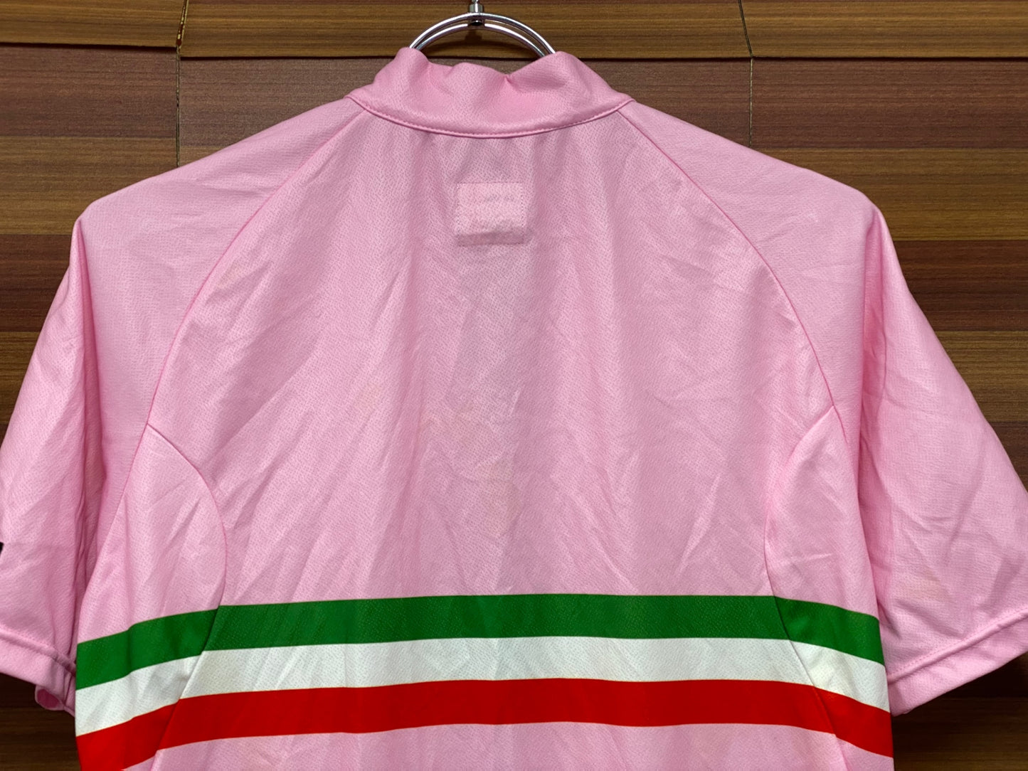 IS415 デマルキ De Marchi 半袖 サイクルジャージ M ピンク