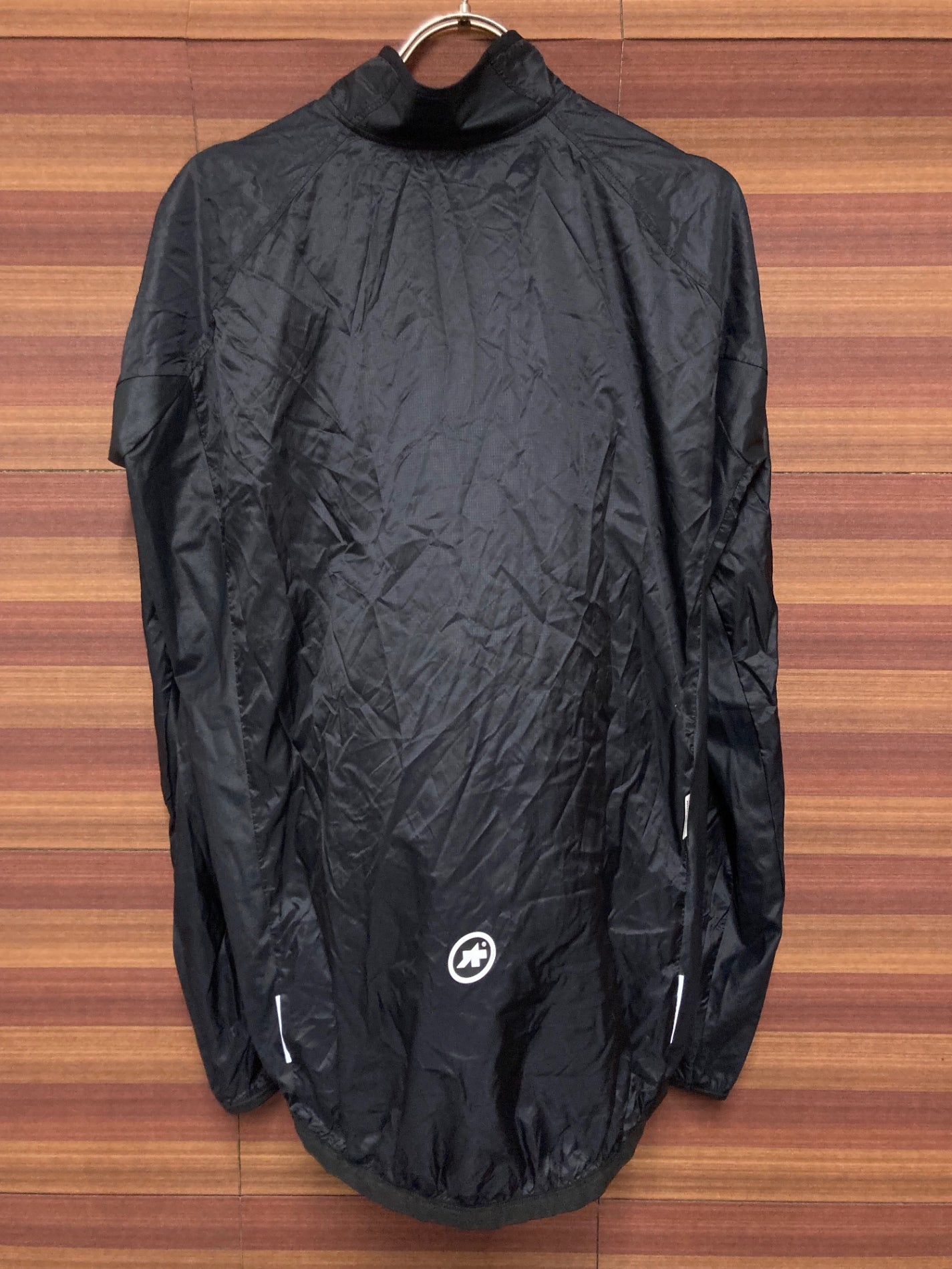IO959 アソス assos MILLE GT WIND JACKET black ウィンドブレーカー 黒 L