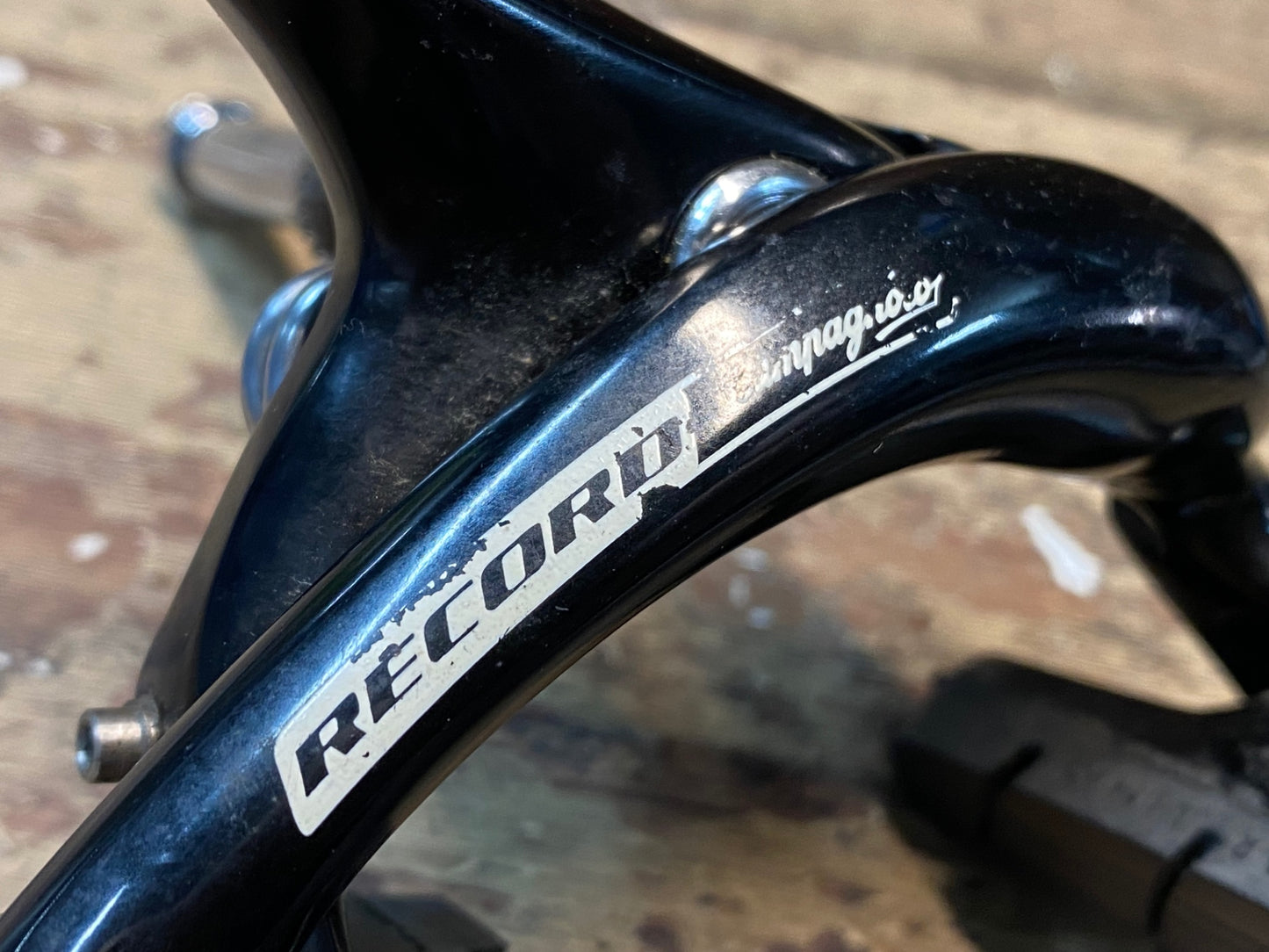 IH810 カンパニョーロ Campagnolo レコード Record Titanium キャリパーブレーキ 前後セット