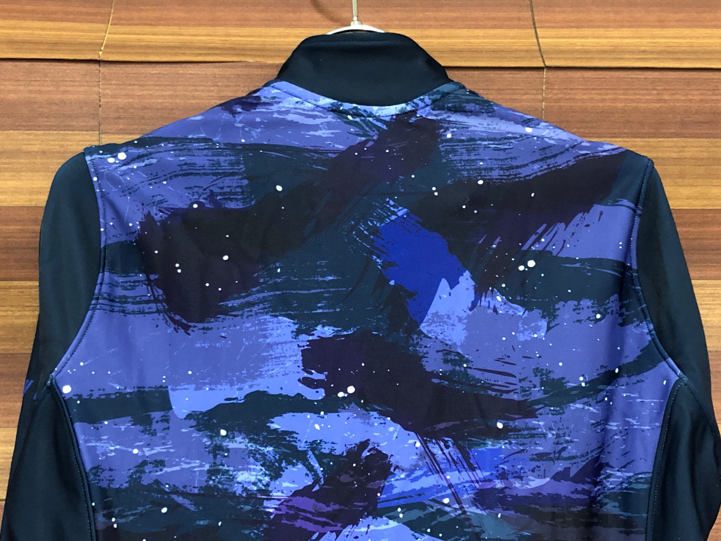 IS753 サンボルト SUNVOLT 長袖 サイクルジャージ 白 総柄 M 裏起毛