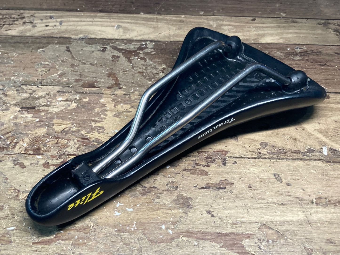 IH618 セライタリア selle italia Flite Titanium サドル 黒 idmatchレール