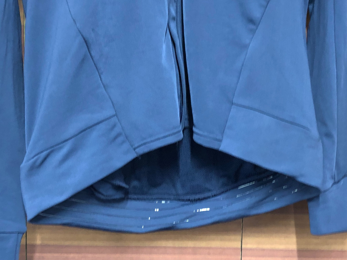 IT432 エンデュラ ENDURA 長袖 サイクルジャージ 紺 S 裏起毛