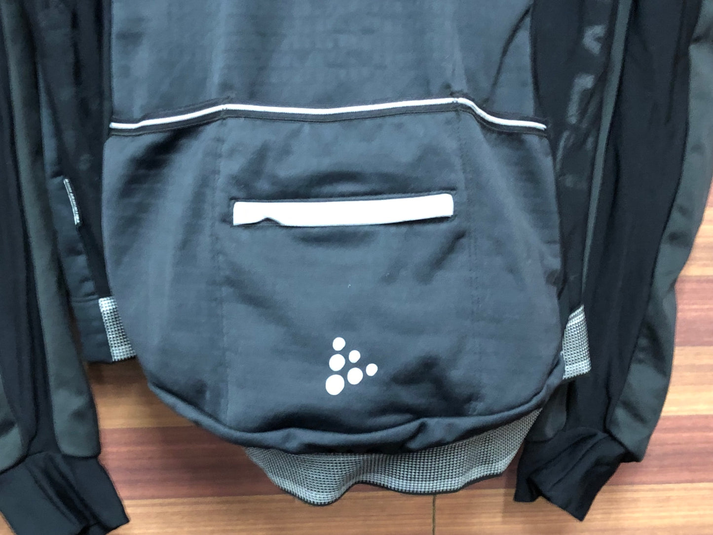 IR203 クラフト CRAFT 長袖サイクルジャケット 黒 S 裏起毛