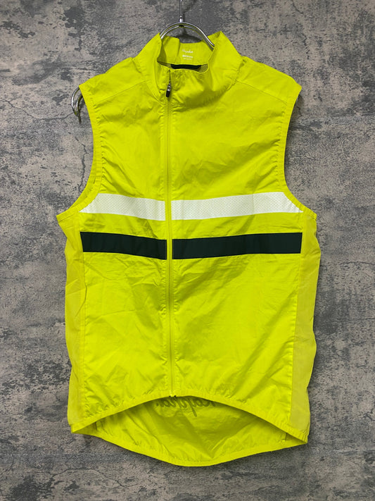 IY042 ラファ Rapha BREVET GILET ジレ サイクルベスト 黄 M