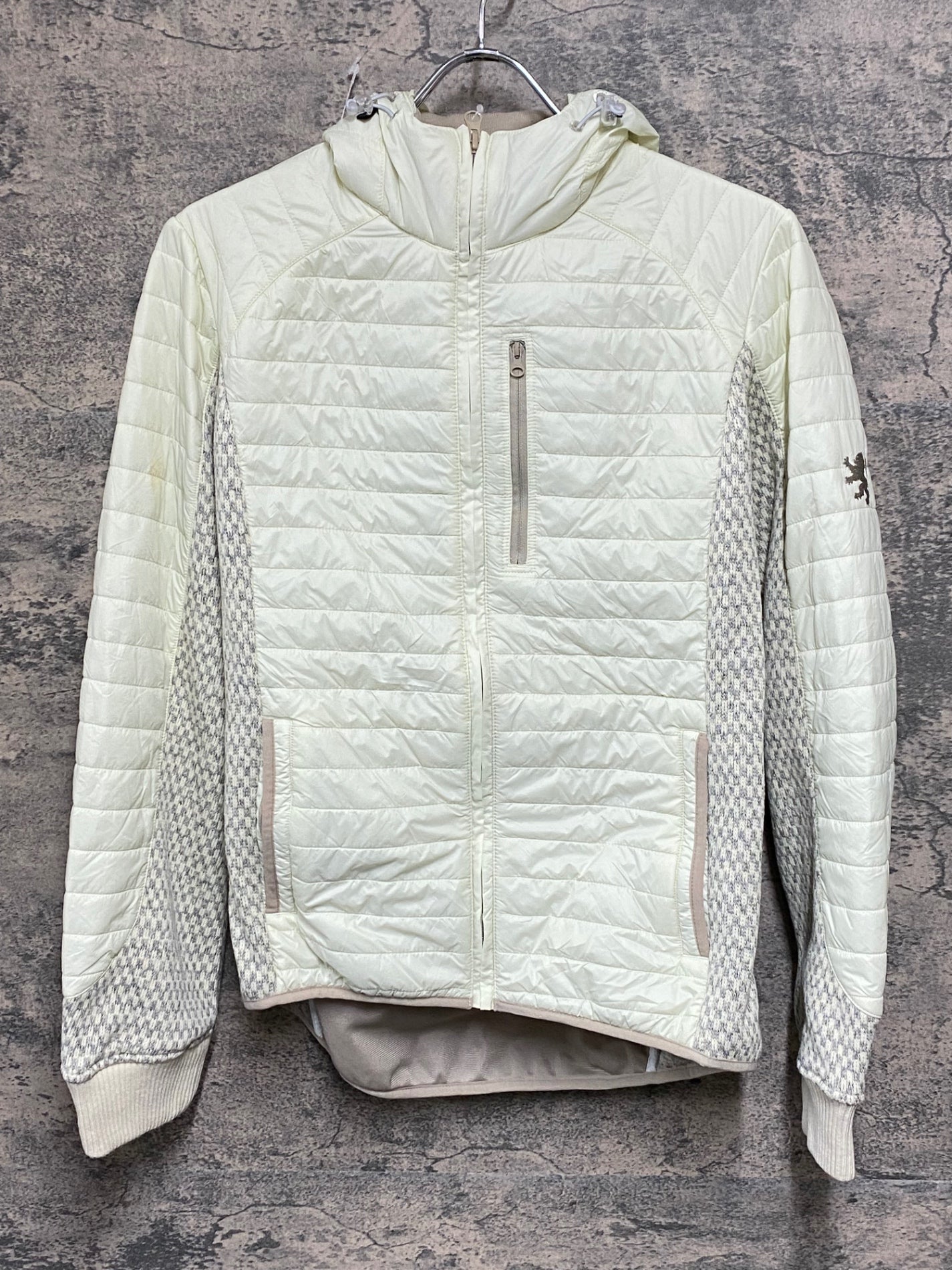 JB756 カペルミュール KAPELMUUR 長袖 サイクルジャケット ダウンジャケット 白 L