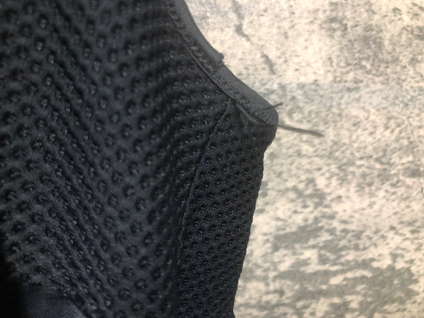 IW572 タイム TIME ビブタイツ 黒赤 S ※ほつれ有