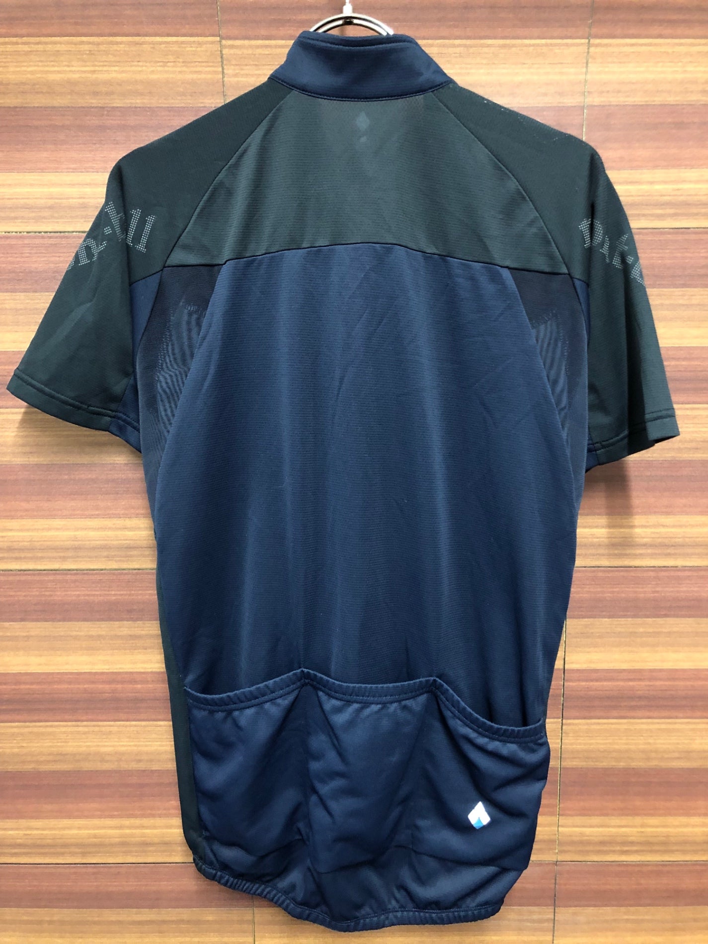 IO879 モンベル mont bell 半袖 サイクルジャージ 黒 M