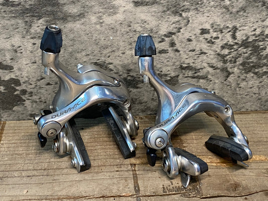 IV473 シマノ SHIMANO デュラエース DURA-ACE BR-7800 キャリパーブレーキ 前後セット ※固定ナット欠品