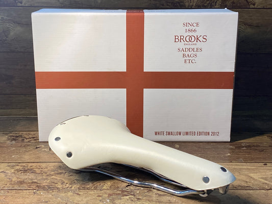 HW319 ブルックス BROOKS Limited English Edition B15 Swallow スチールレール レザー 皮 サドル スチールレール
