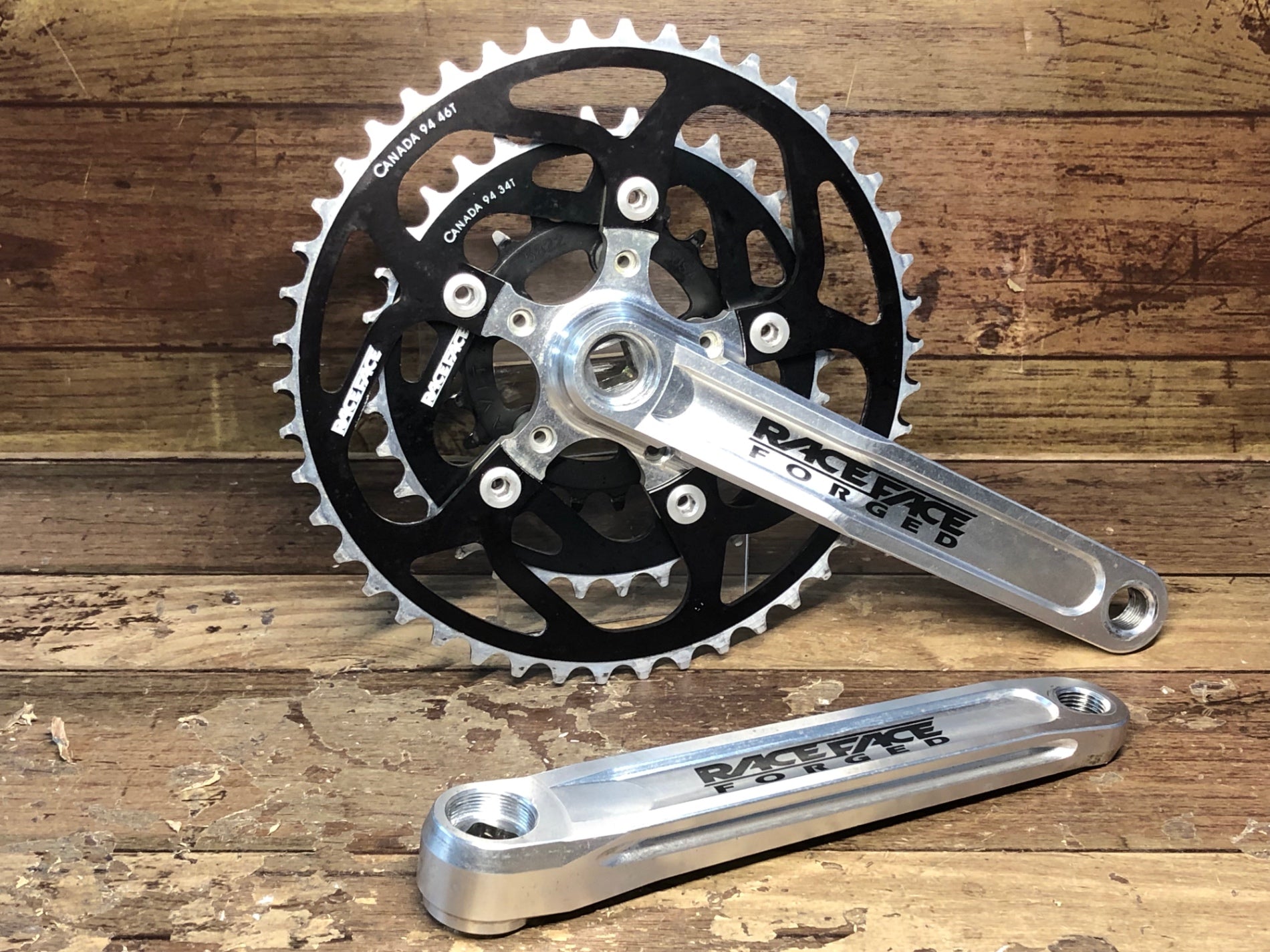 ID722 レースフェイス RACEFACE FORGED TURBINE クランクセット 46/34/22T 170mm スクエアテーパー –  BICI AMORE EQ STORE